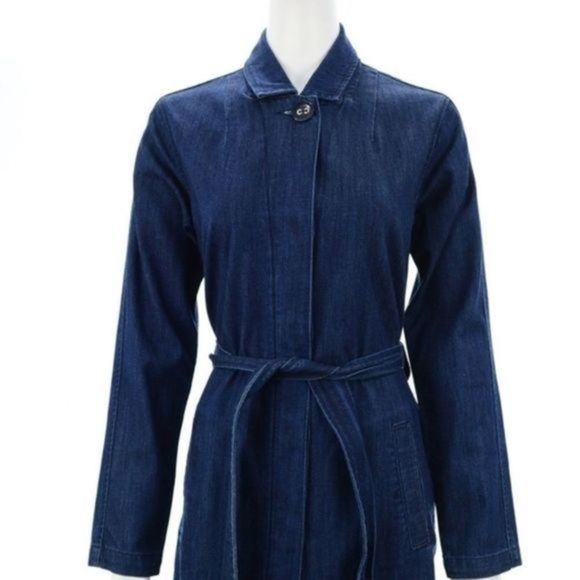 EI8HT DREAMS BUTTON DOWN DENIM DRESS SIZE S - Picture 2 of 6